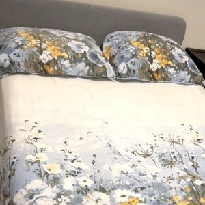 Carlingdale King Size Floral Duvet Cover and Shams Cottagecore Bedding Set